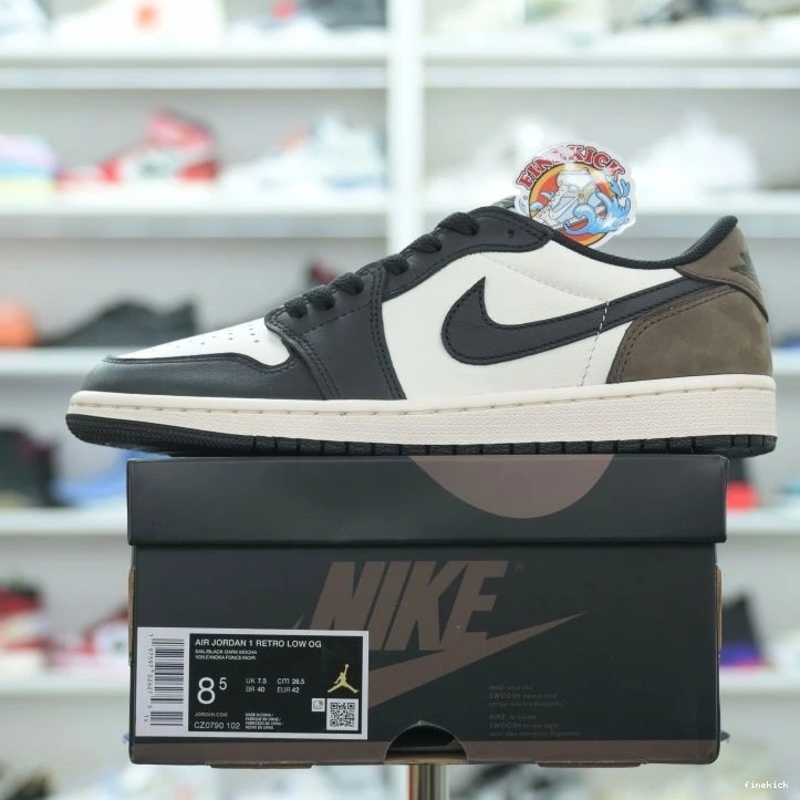 1 OG Jordan "Mocha" Air Jordan Low 0123